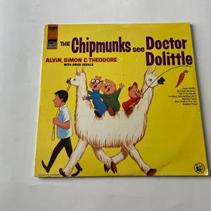 The Chipmunks See Doctor Dolittle LP - 1968 Sunset Records