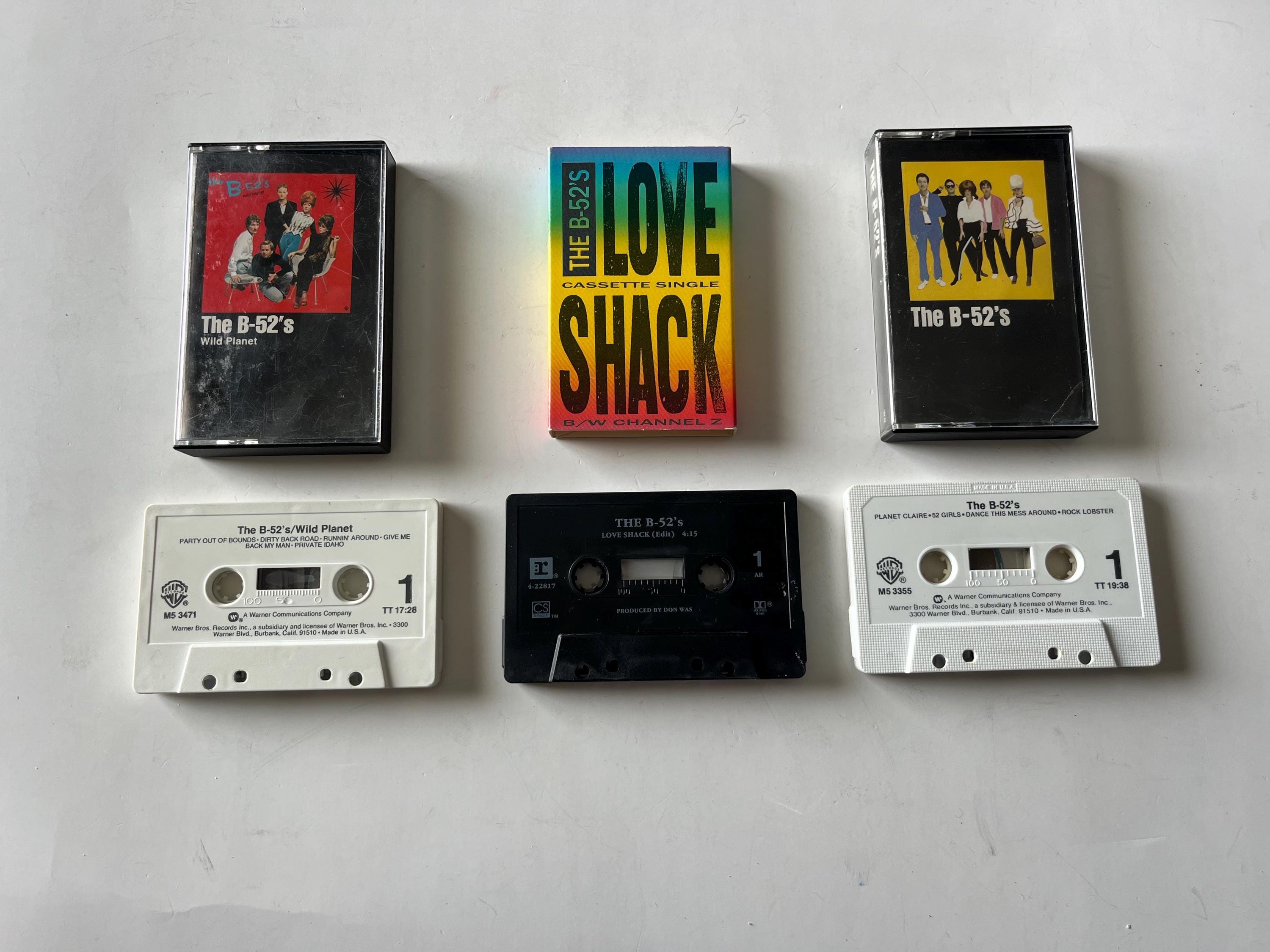The B-52's Cassette Tape Lot: Love Shack, Wild Planet - Etsy