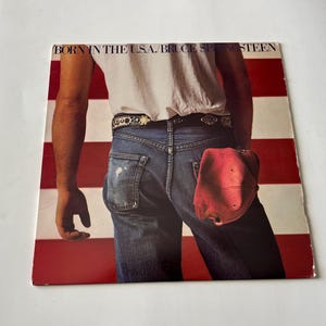 Bruce Springsteen Born In The U.S.A. Vinyl Record LP - 1984 Columbia Records