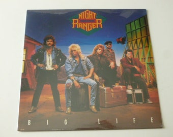 Night Ranger Big Life (Sealed) Vinyl Record LP  MCA-5839 MCA Records 1987 Record Sale