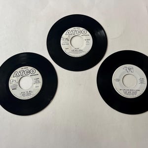 Bee Gees 45rpm Record Lot: Run To Me, Alive, My Life Has Been A Song