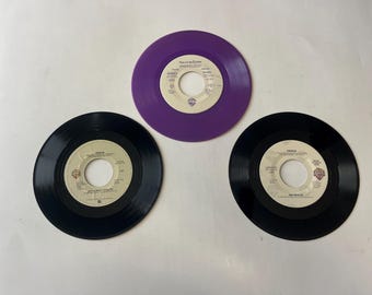 Prince Little Red Corvette - Purple Rain - Delirious Lot Of 3 Assorted 45U / min 7 &quot;Schallplattenverkauf