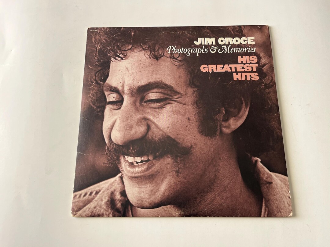 Jim Croce Photographs & Memories His Greatest Hits Vinyl Record