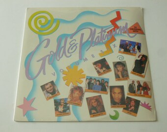 Gold & Platinum Volume Six (Sealed)-(Various Artists) Vinyl Record LP 1P 7899 Realm Records 1989 Record Sale