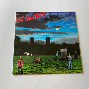 Mr. Mister - Welcome To The Real World Vinyl Record LP - 1985 RCA Victor