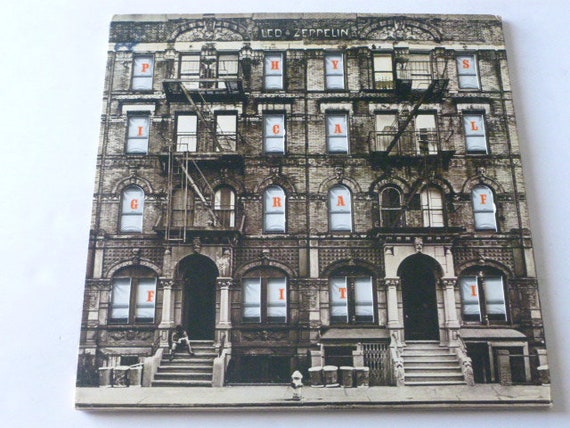 Zeppelin Physical Graffiti Vinyl Record LP SS 200 - Etsy