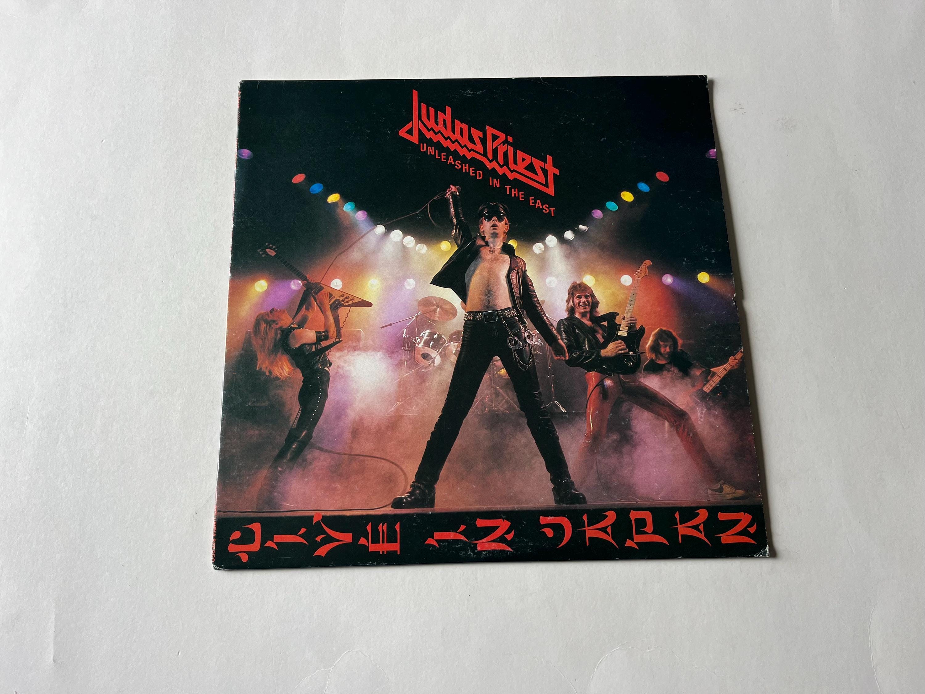 ジューダス・プリースト アンリーシュド・イン・ザ・イースト ビニール