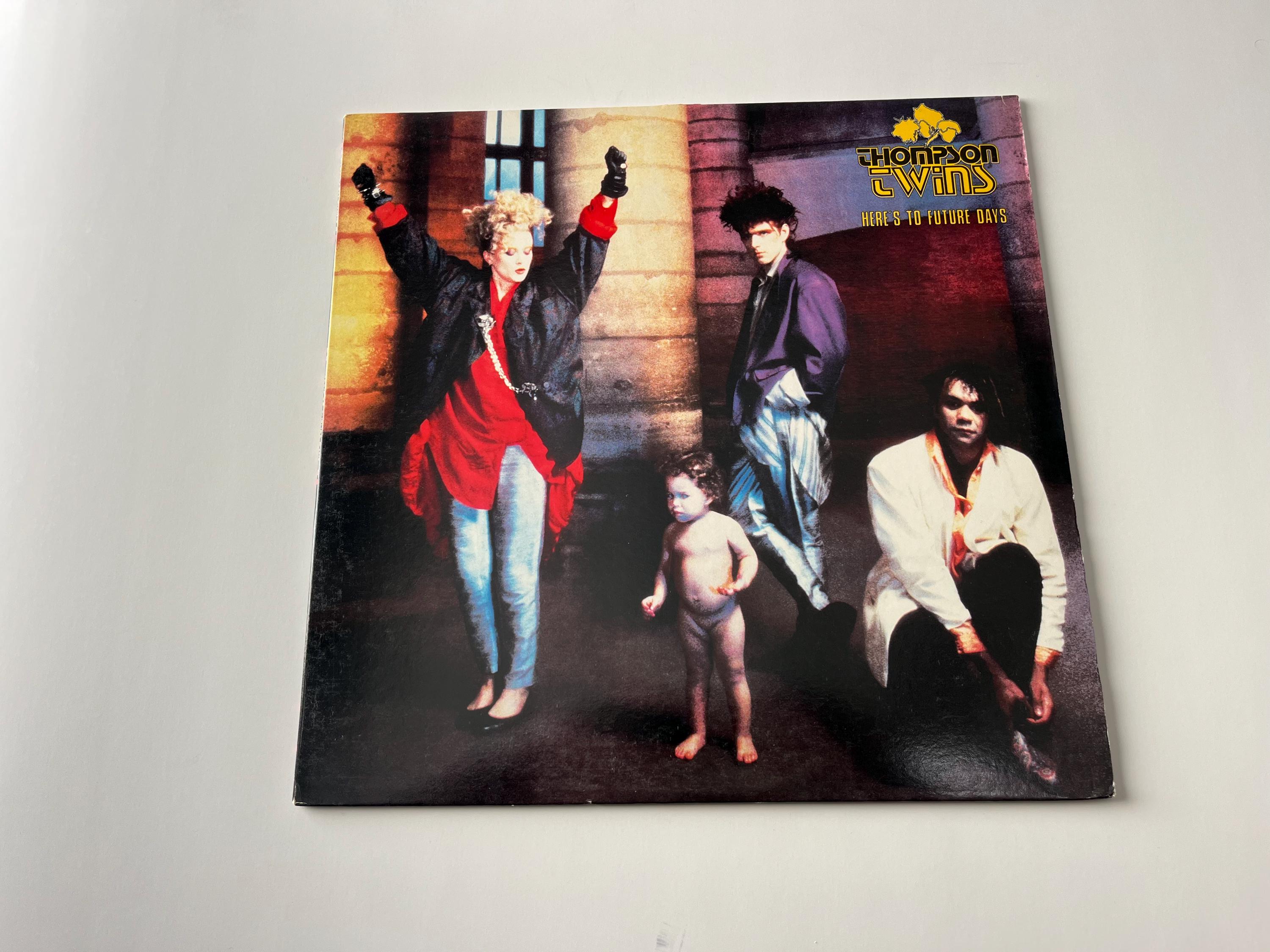 Thompson Twins Vinyl Record Lot: Here's to Future Days, Into the