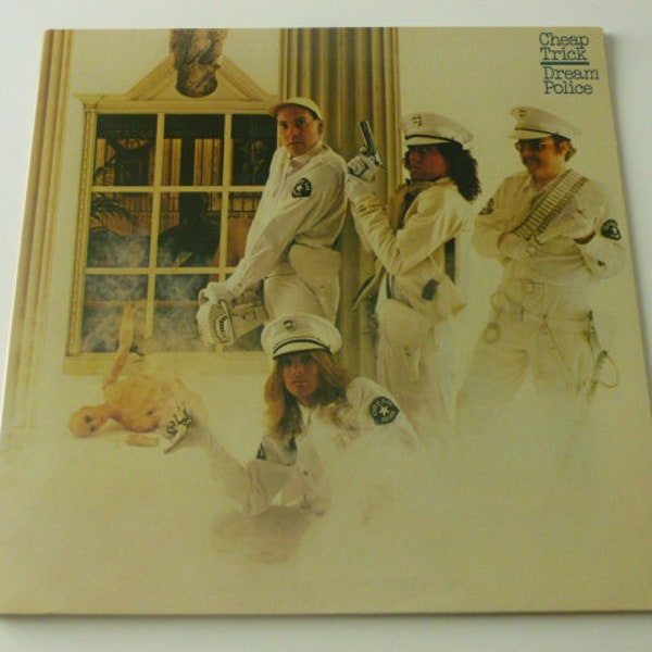 Cheap Trick Dream Police Vinyl Record LP PE 35773 Epic Records 1979 Record Sale