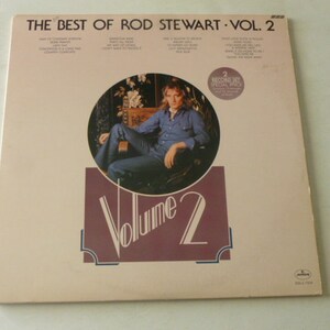 Rod Stewart The Best Of Rod Stewart Volume II (Double Album) Vinyl Record LP SRM-2-7509 Mercury Records 1976 Vinyl Records  Sale