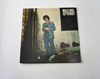 ビリー・ジョエル - 52nd Street LPレコード 1978年 コロンビア ジャズ