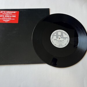 Earth, Wind & Fire - Let&#39;s Groove 12&quot; Vinyl Record (Promo)