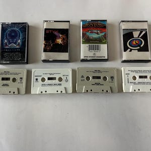 Boston, Eagles, Journey, Styx Cassette Tape Lot
