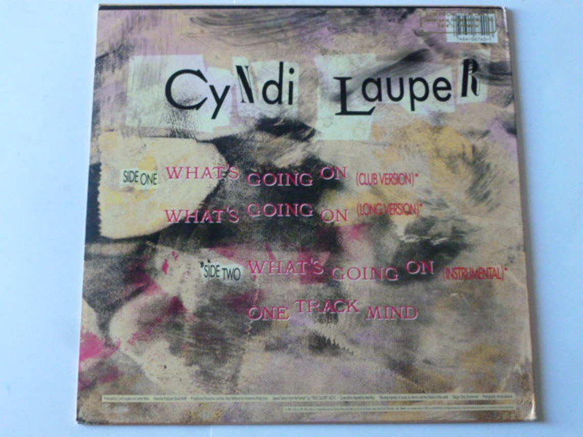 Cyndi Lauper What's Going on Vinyl Record LP 4R96740S1 Etsy