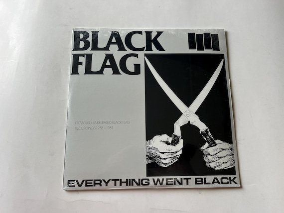 Black Flag - Everything Went Black (sealed) Vinyl Record LP - 1987