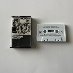 Alice Cooper Greatest Hits Cassette MS 3107 Warner Brothers Records 1974 Venda de Cassete