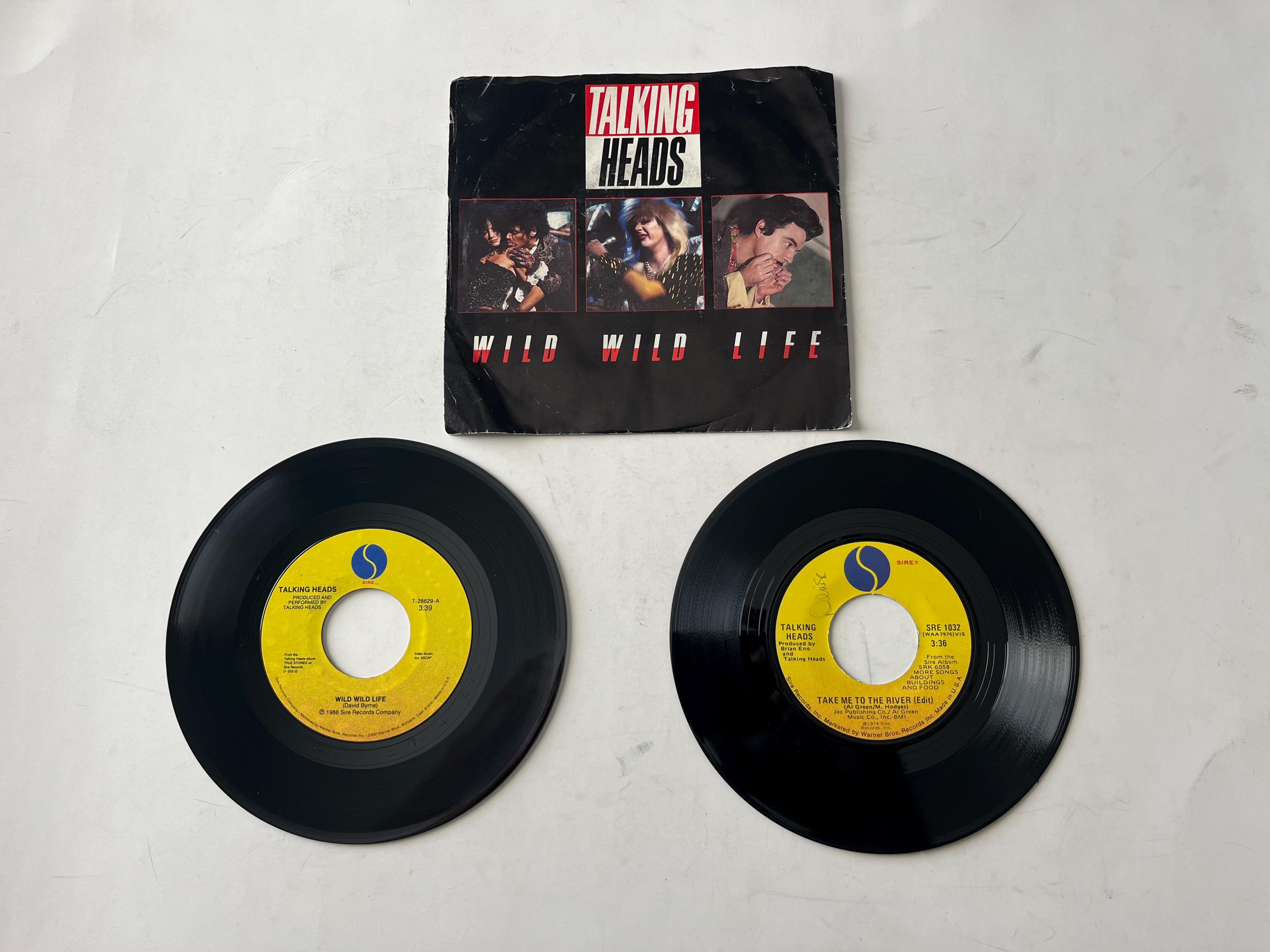 専用トーキング・ヘッズ　レコード トーキング・ヘッズ 45回転レコード ロット: ワイルド・ワイルド