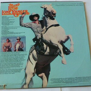 The Legend of the Lone Ranger LP MCA-1565 Original Motion Picture ...
