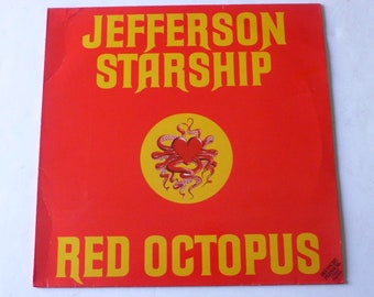 Jefferson Starship Red Octopus Vinyl Record LP CL 13660 Grunt Records 1975 (German Pressing) Record Sale (Read Description)