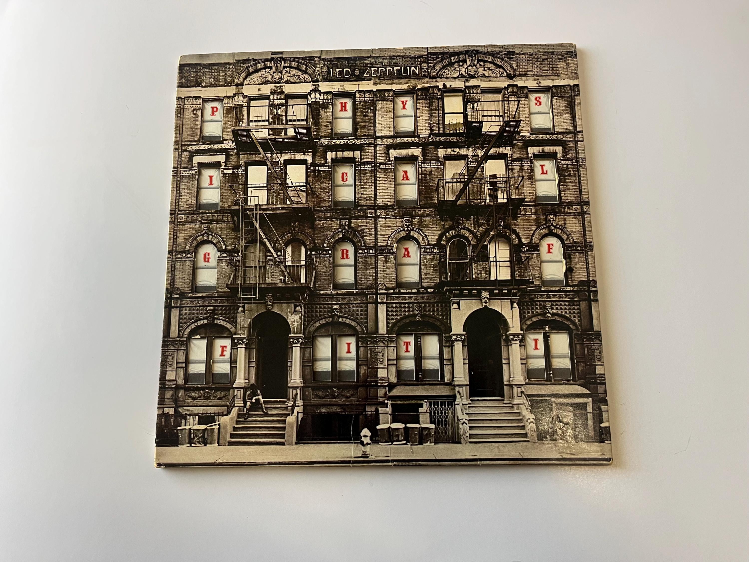 Vintage Led Zeppelin Physical Graffiti Vinyl Record LP - 1975 Swan