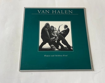 Van Halen Women And Children First Vinyl Record LP HS 3415 Warner Brothers Records 1980 Record Sale