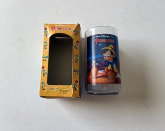 ウォルト・ディズニーのピノキオ コレクターシリーズ グラス バーガーキング/コカコーラ 1994