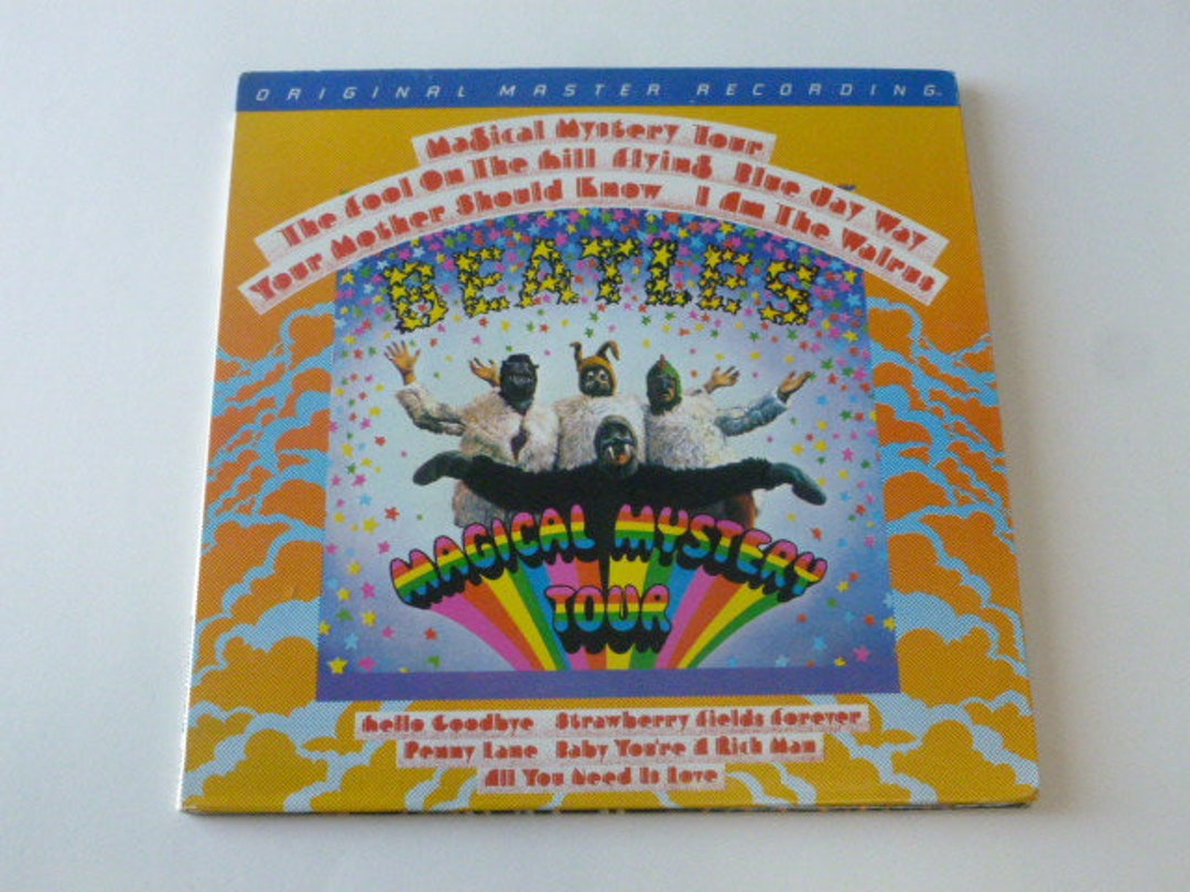 The Beatles Magical Mystery Tour original Master Recording Vinyl Record LP MFSL 1047 Capitol