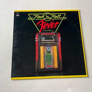 Rock & Roll Fever Volume 1 Disque vinyle LP NU 2890 K-Tel présente 1982, vente de disques