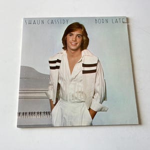 Shaun Cassidy Born Late Vinyl Record LP BSK 3126 Warner Bros. Records 1977 Record Sale