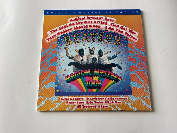 The Beatles Magical Mystery Tour Vinyl LP - MFSL 1-047 - 1981