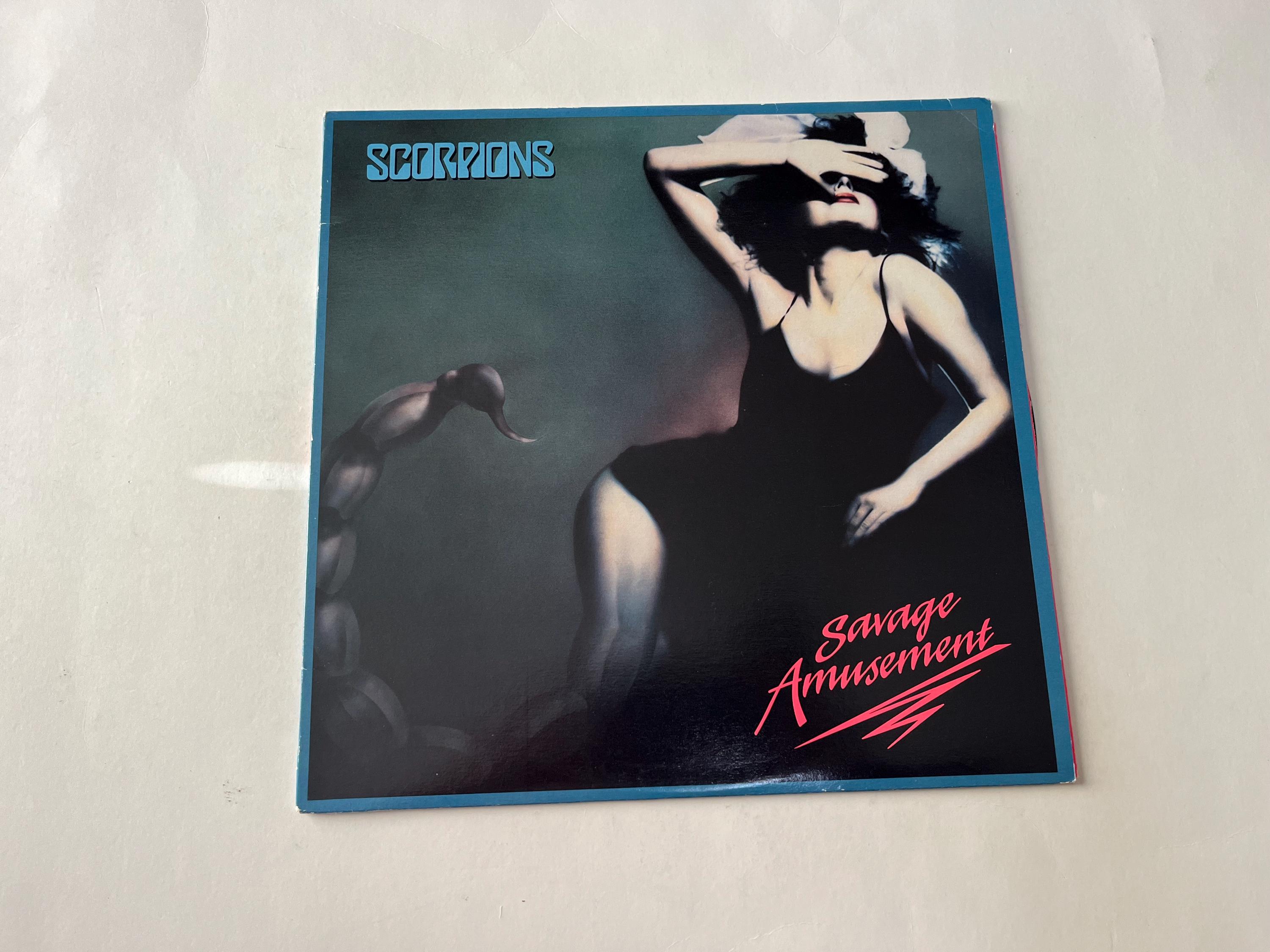 Scorpions Savage Amusement Vinyl Record LP 832 963-1 Mercury