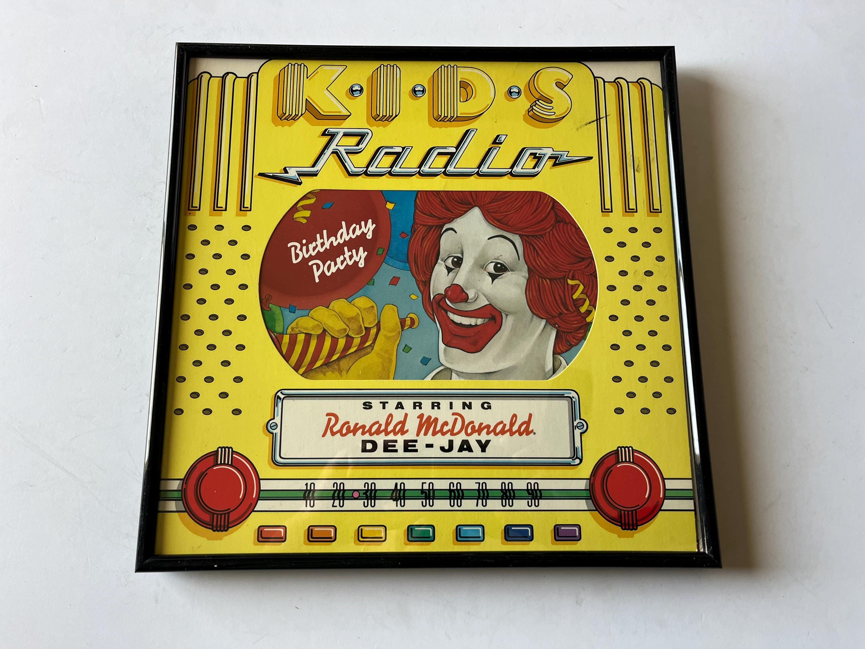 Ronald Mcdonald Birthday Decorations - Etsy