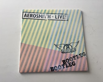 Aerosmith Live Bootleg Vinyl Record LP - 1978 Columbia Records - Etsy