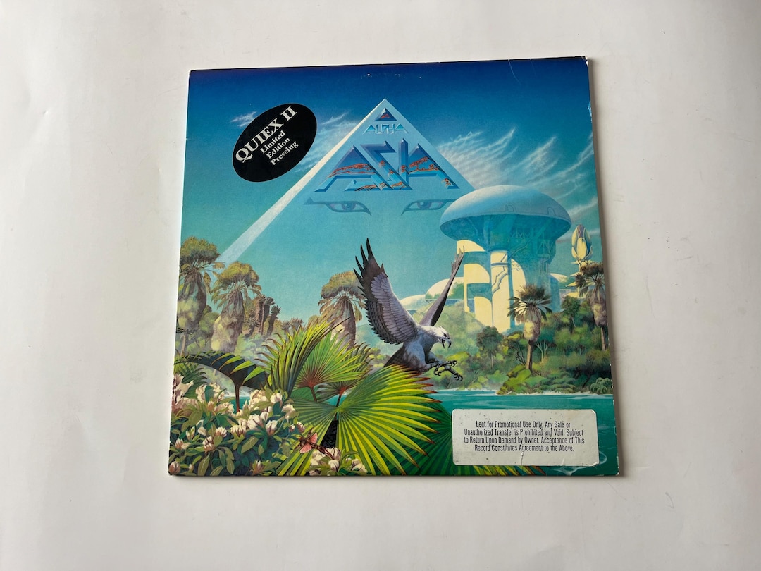 Asia - Alpha Vinyl Record LP - 1983 Geffen Records - Etsy