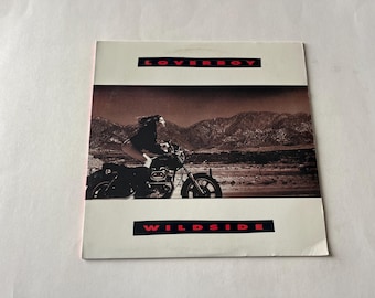 Vintage Loverboy Wildside Vinyl Record LP - 1987 Columbia Records