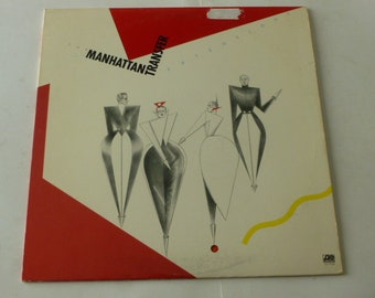 Manhattan Transfer Extensions Vinyl Record LP SD 19258 Atlantic Records 1979 Vinyl Records Sale