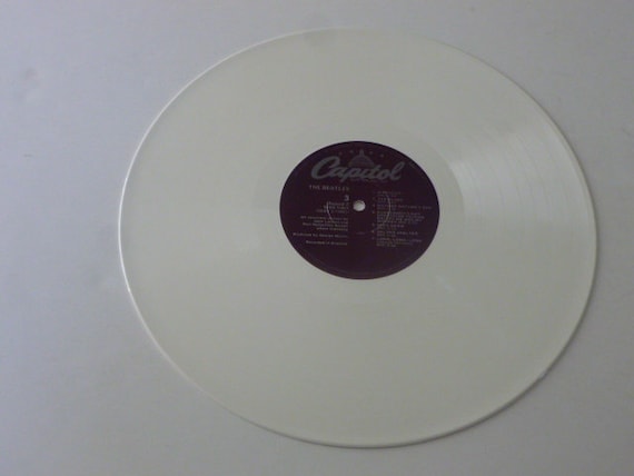The Beatles (White Album on White Vinyl, Capitol)