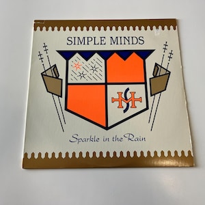Simple Minds - Sparkle In The Rain Vinyl Record LP - 1984 A&M Records