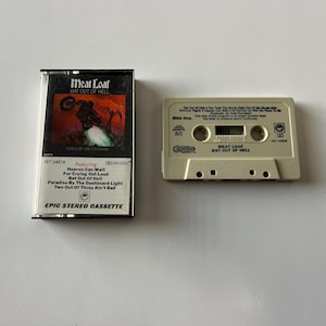 Meat Loaf - Bat Out Of Hell - 1977 Epic Stereo Cassette