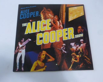 The Alice Cooper Show Vinyl Record LP BSK 3138 Warner Brothers Records 1977 Record Sale