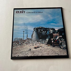 Rush &quot;A Farewell To Kings&quot; Vinyl LP - 1977 Mercury Records