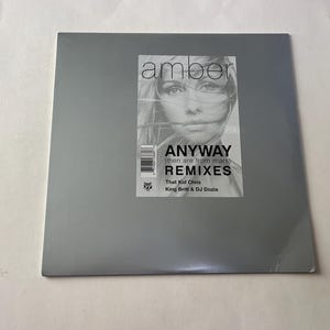 Amber Anyway (Men Are From Mars) Vinyl LP - 2002 Tommy Boy Records