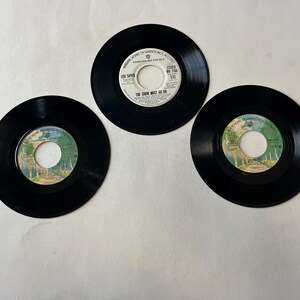 Leo Sayer When I Needed You - You Make Me Feel Like Dancing - The Show Must Go On Lot Of 3 Assorted 45rpm 7&quot; Record Sale