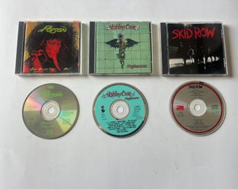 モトリー・クルー - スキッド・ロウ - ポイズン 3枚組CD