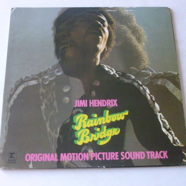 Jimi Hendrix Rainbow Bridge Bande originale du film Disque vinyle LP K 44159 Reprise Records 1971 Vente de disques
