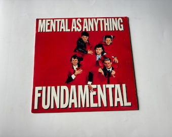 メンタル・アズ・エニシング - ファンダメンタル・ビニールレコード LP - 1984 コロンビア・レコード