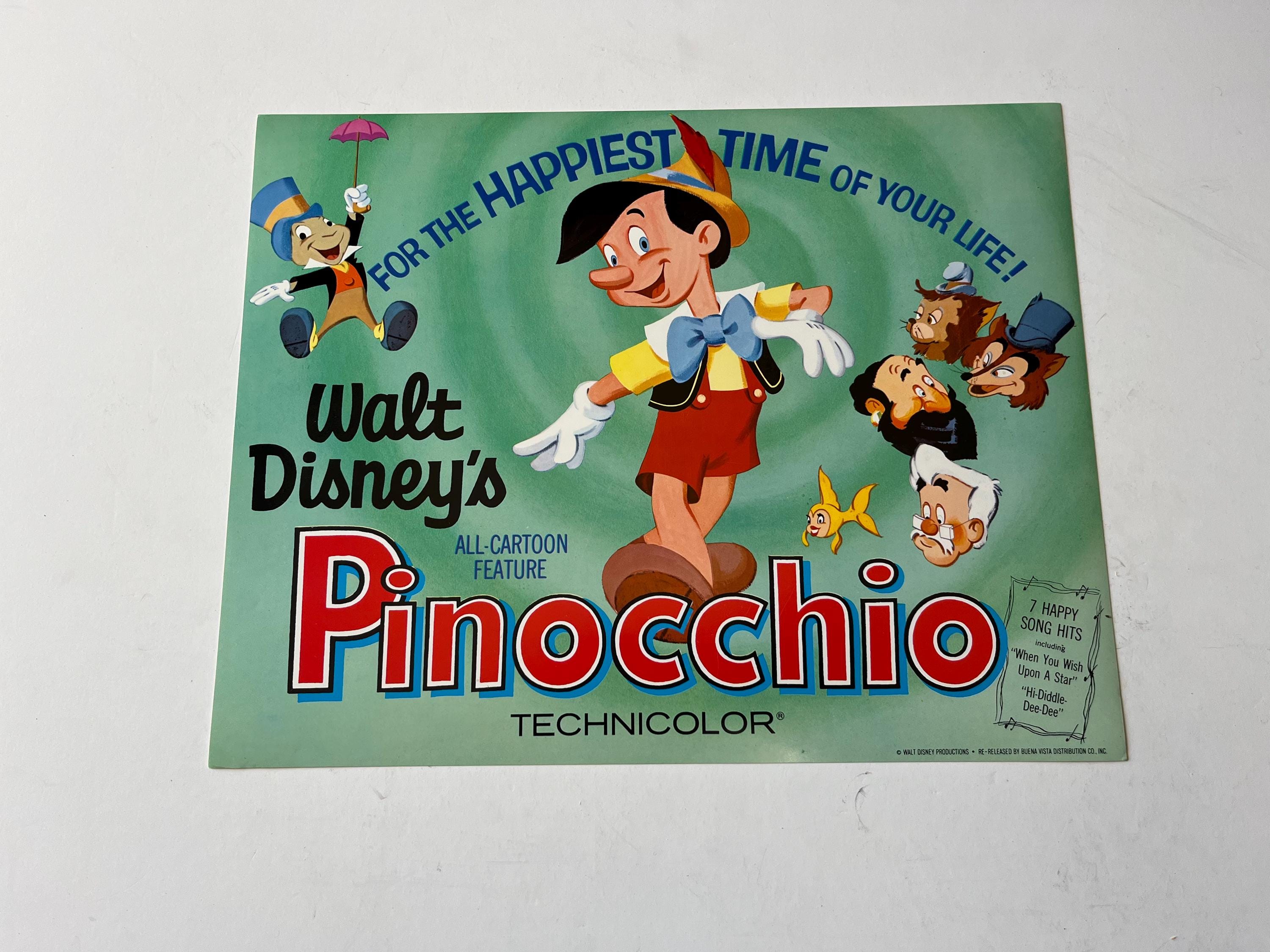 Walt Disney's Pinocchio ( Set of 9 ) 11x14 Full Color Scenes