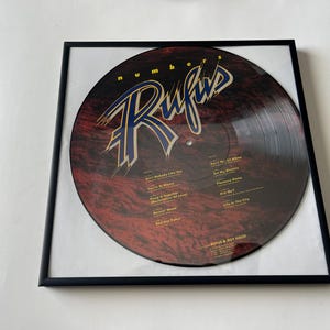 Rufus Numbers Picture Disc: Framed 1979 Vinyl Record LP