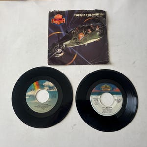 Night Ranger 45rpm 7&quot; Record Lot: Call My Name, Four In The Morning