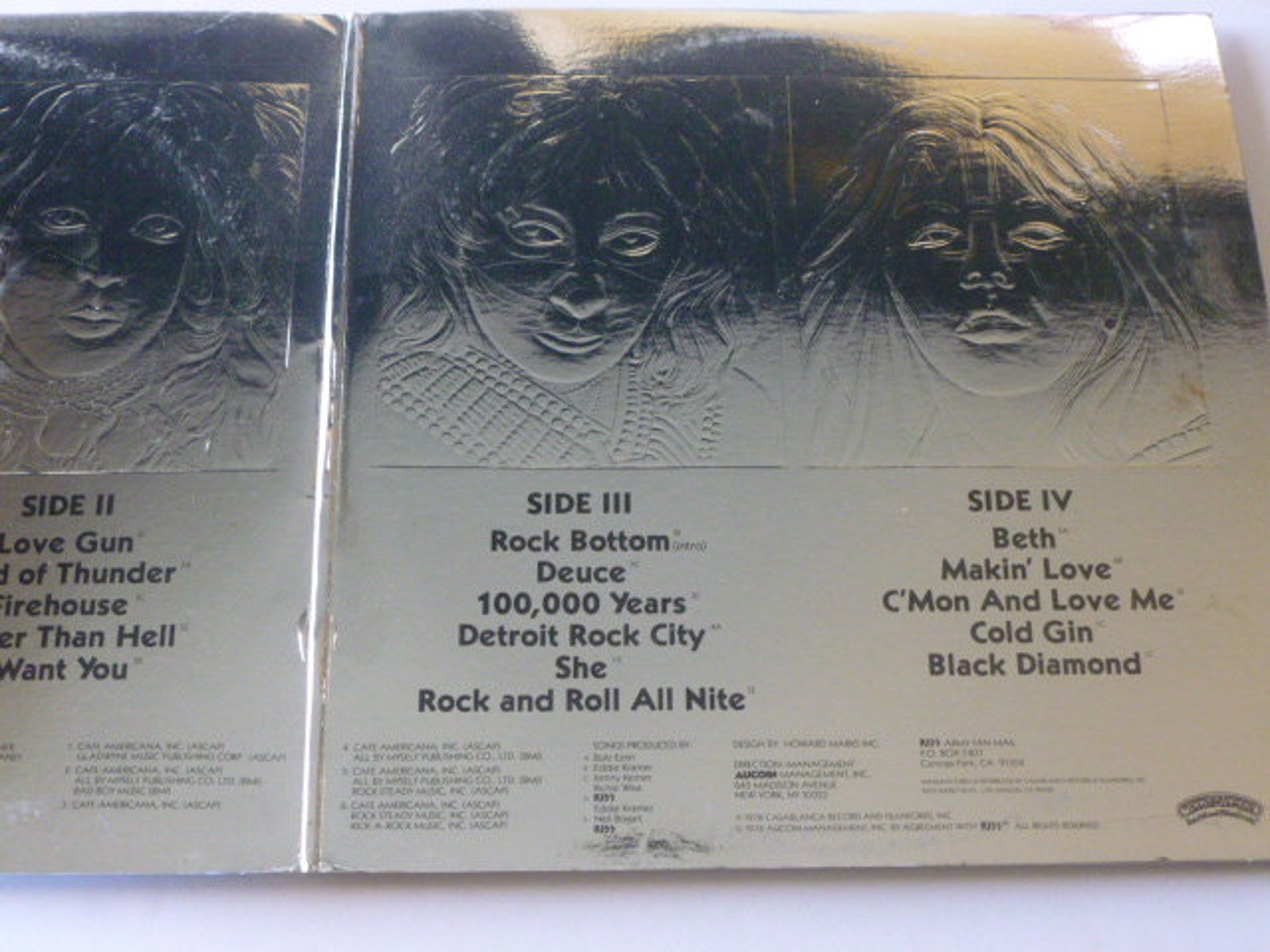 Kiss Double Platinum Vinyl Record LP NBLP 7100 2record Set Etsy